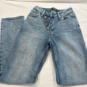 Hollister girls ultra high rise 90’s vintage straight w23 L31